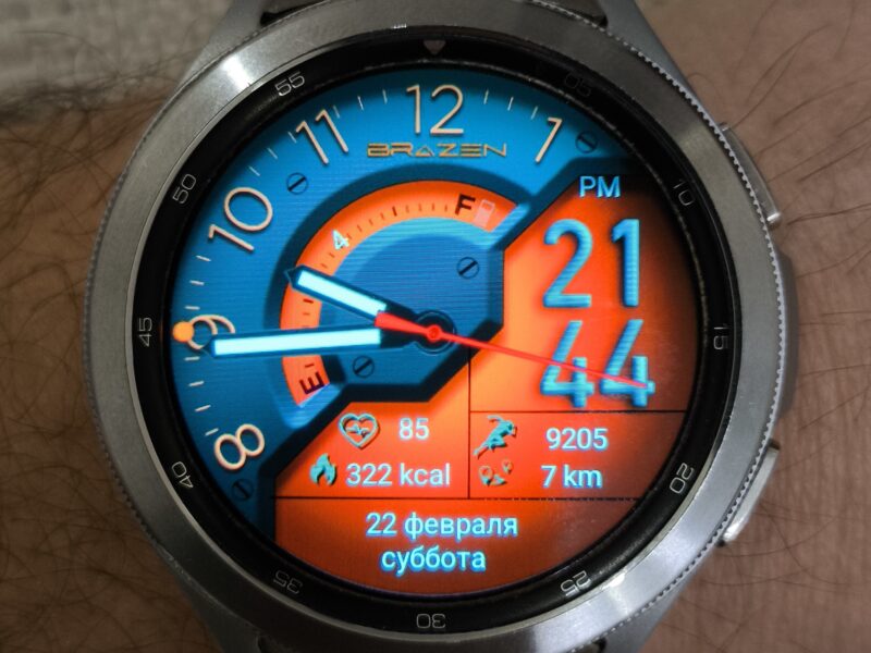 Циферблат Colorwatchface