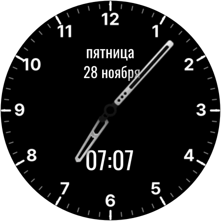 Циферблат Digilog 11